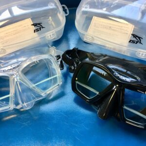 Gauge reading +1.75 lens mask in black & clear